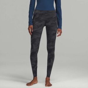 Lululemon InStill High-Rise Tight 28” Heritage 365 Camo Deep Coal Multi
